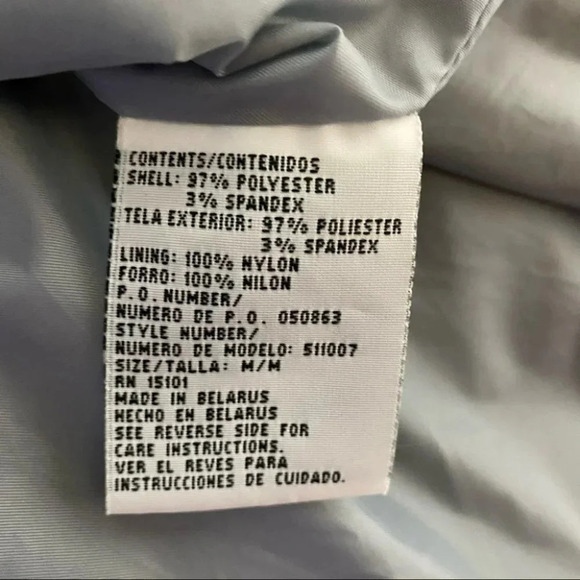 CS signature‎ M ice blue jacket with zipper pockets - Picture 6 of 6